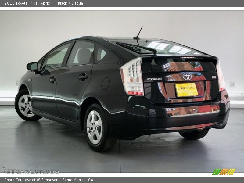 Black / Bisque 2011 Toyota Prius Hybrid III