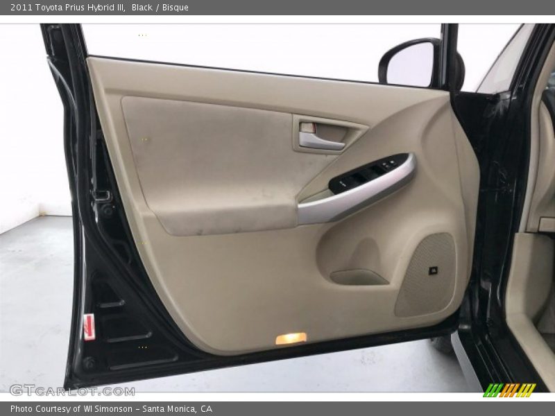 Black / Bisque 2011 Toyota Prius Hybrid III