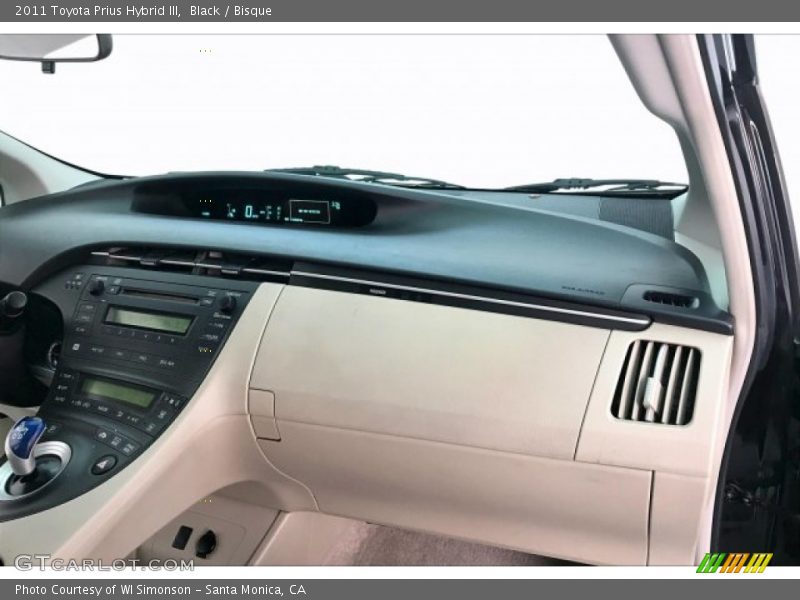 Black / Bisque 2011 Toyota Prius Hybrid III