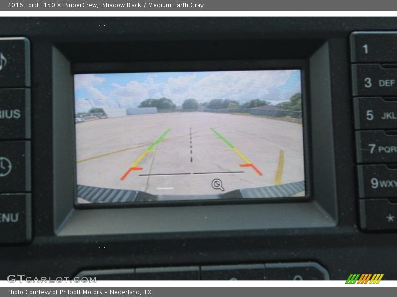 Shadow Black / Medium Earth Gray 2016 Ford F150 XL SuperCrew