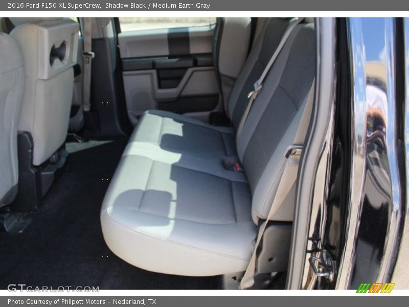 Shadow Black / Medium Earth Gray 2016 Ford F150 XL SuperCrew