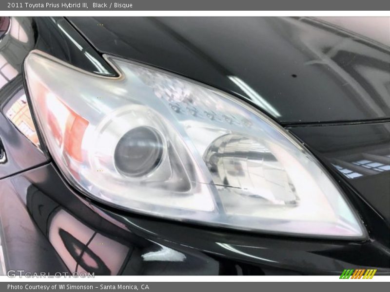 Black / Bisque 2011 Toyota Prius Hybrid III