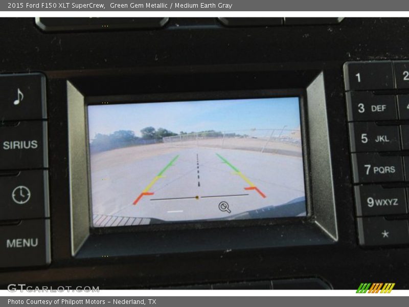 Green Gem Metallic / Medium Earth Gray 2015 Ford F150 XLT SuperCrew