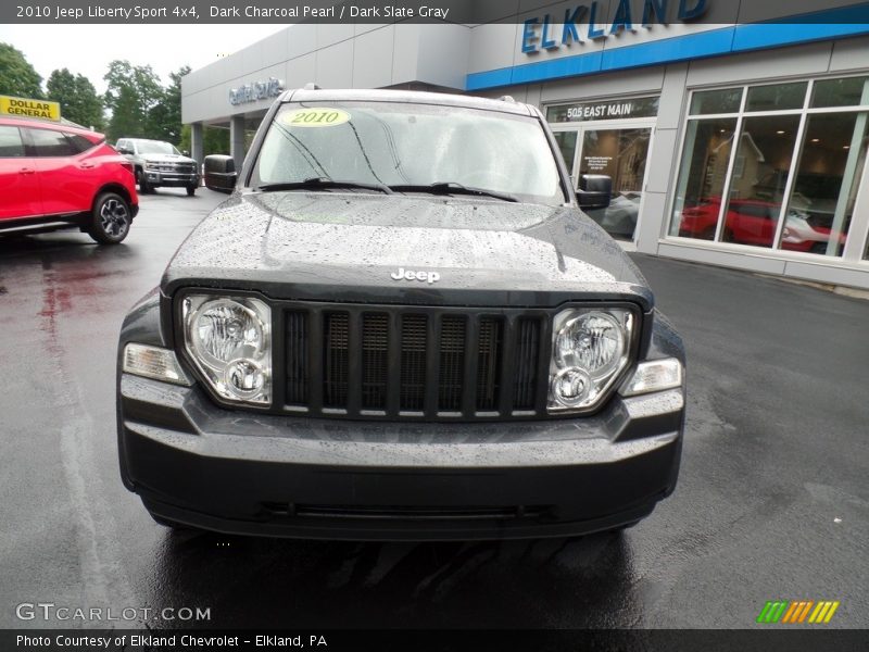 Dark Charcoal Pearl / Dark Slate Gray 2010 Jeep Liberty Sport 4x4
