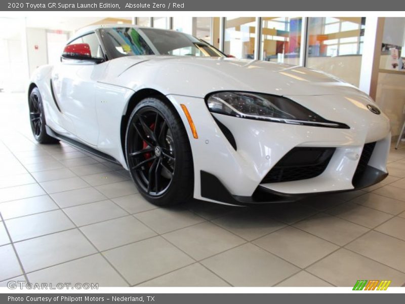 Front 3/4 View of 2020 GR Supra Launch Edition