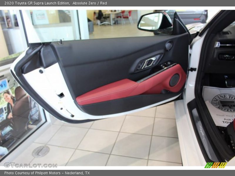 Door Panel of 2020 GR Supra Launch Edition