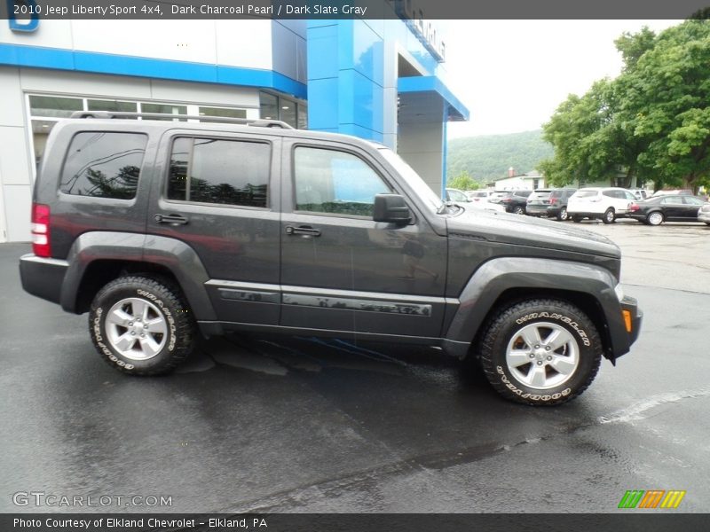 Dark Charcoal Pearl / Dark Slate Gray 2010 Jeep Liberty Sport 4x4
