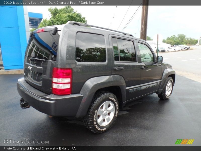 Dark Charcoal Pearl / Dark Slate Gray 2010 Jeep Liberty Sport 4x4