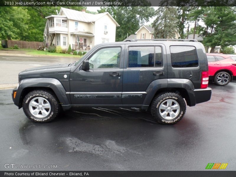 Dark Charcoal Pearl / Dark Slate Gray 2010 Jeep Liberty Sport 4x4