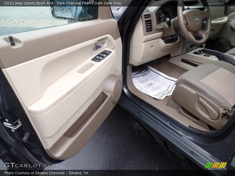 Dark Charcoal Pearl / Dark Slate Gray 2010 Jeep Liberty Sport 4x4
