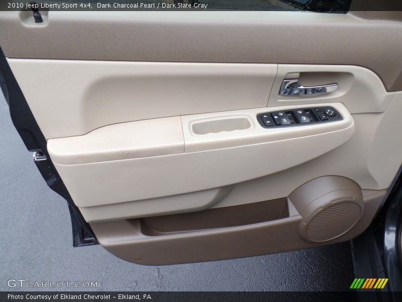 Dark Charcoal Pearl / Dark Slate Gray 2010 Jeep Liberty Sport 4x4