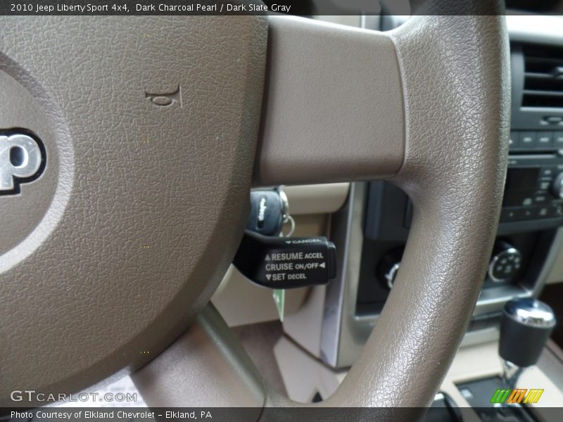 Dark Charcoal Pearl / Dark Slate Gray 2010 Jeep Liberty Sport 4x4