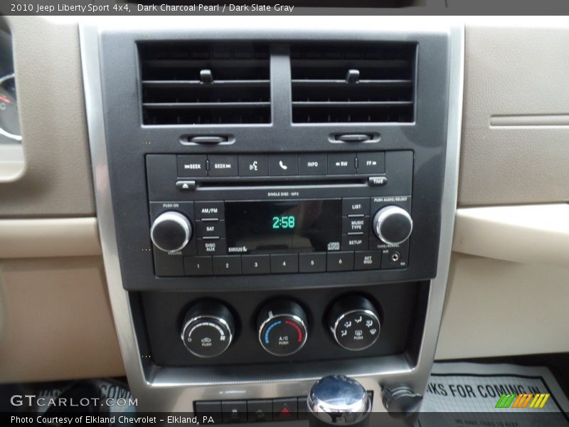 Dark Charcoal Pearl / Dark Slate Gray 2010 Jeep Liberty Sport 4x4