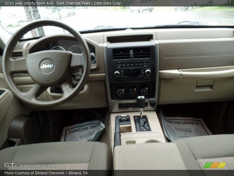 Dark Charcoal Pearl / Dark Slate Gray 2010 Jeep Liberty Sport 4x4