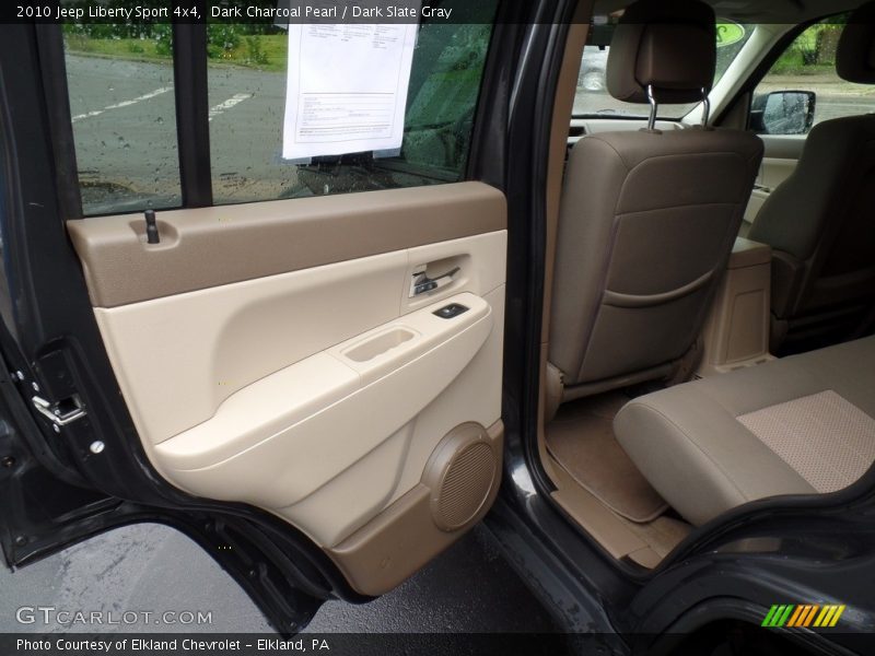Dark Charcoal Pearl / Dark Slate Gray 2010 Jeep Liberty Sport 4x4