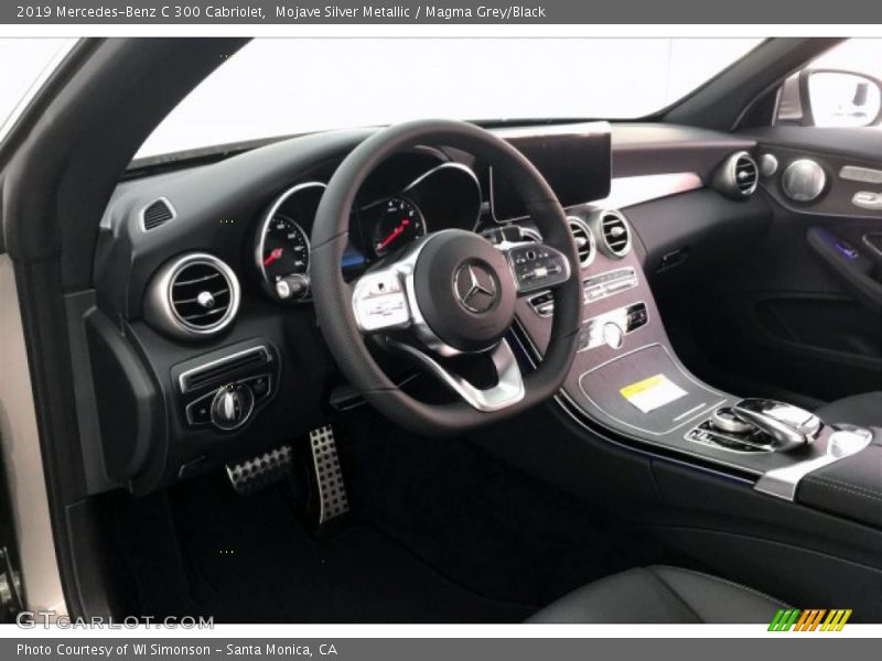 Mojave Silver Metallic / Magma Grey/Black 2019 Mercedes-Benz C 300 Cabriolet