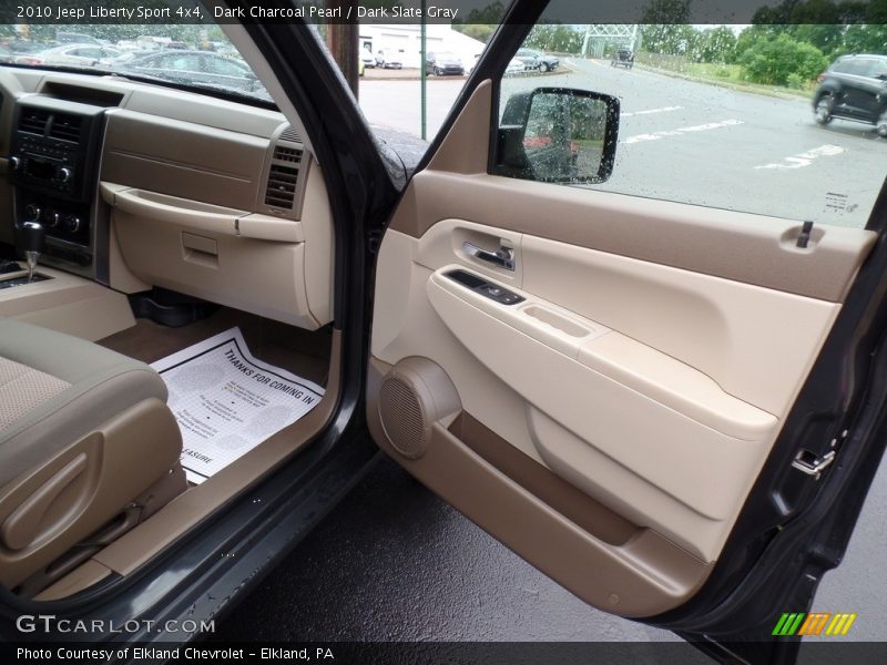 Dark Charcoal Pearl / Dark Slate Gray 2010 Jeep Liberty Sport 4x4