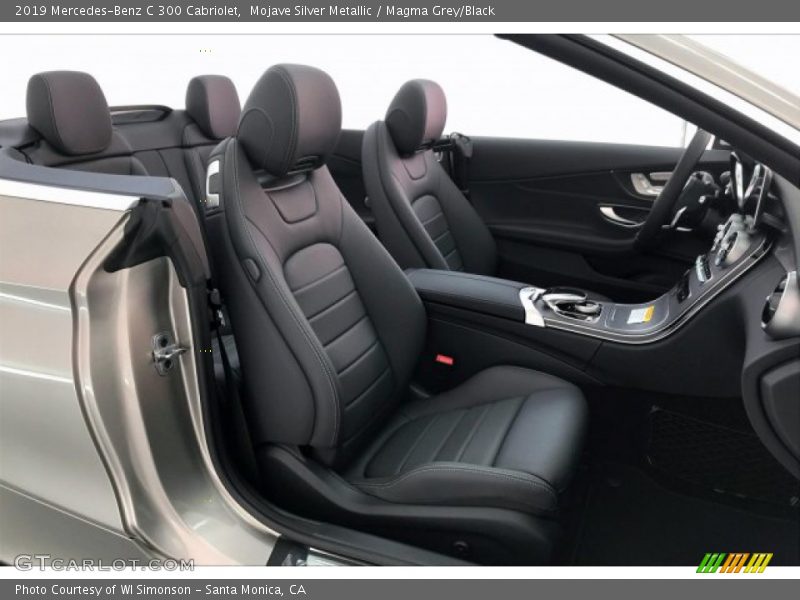 Mojave Silver Metallic / Magma Grey/Black 2019 Mercedes-Benz C 300 Cabriolet