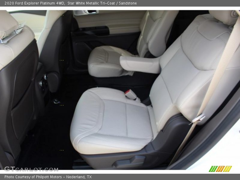 Rear Seat of 2020 Explorer Platinum 4WD