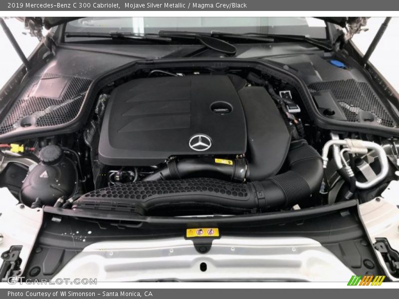 Mojave Silver Metallic / Magma Grey/Black 2019 Mercedes-Benz C 300 Cabriolet