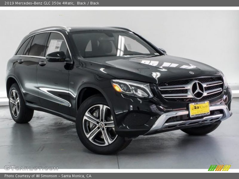 Black / Black 2019 Mercedes-Benz GLC 350e 4Matic