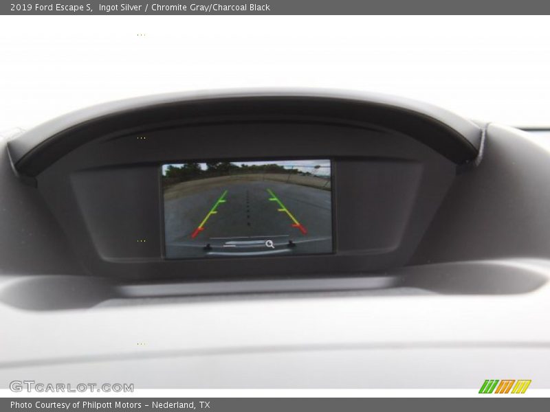 Ingot Silver / Chromite Gray/Charcoal Black 2019 Ford Escape S