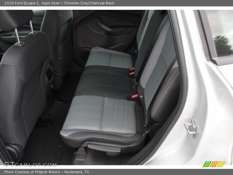 Ingot Silver / Chromite Gray/Charcoal Black 2019 Ford Escape S