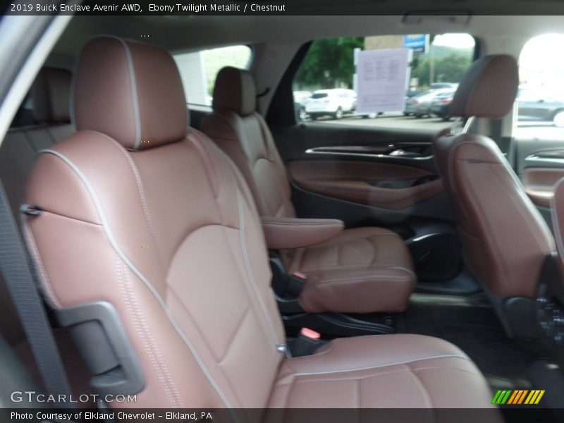 Ebony Twilight Metallic / Chestnut 2019 Buick Enclave Avenir AWD