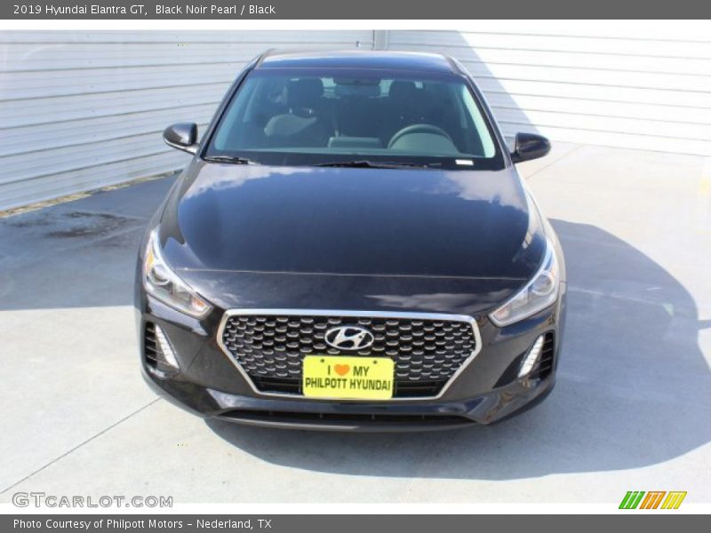 Black Noir Pearl / Black 2019 Hyundai Elantra GT