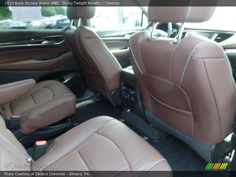 Rear Seat of 2019 Enclave Avenir AWD