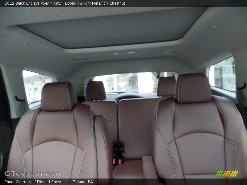 Rear Seat of 2019 Enclave Avenir AWD