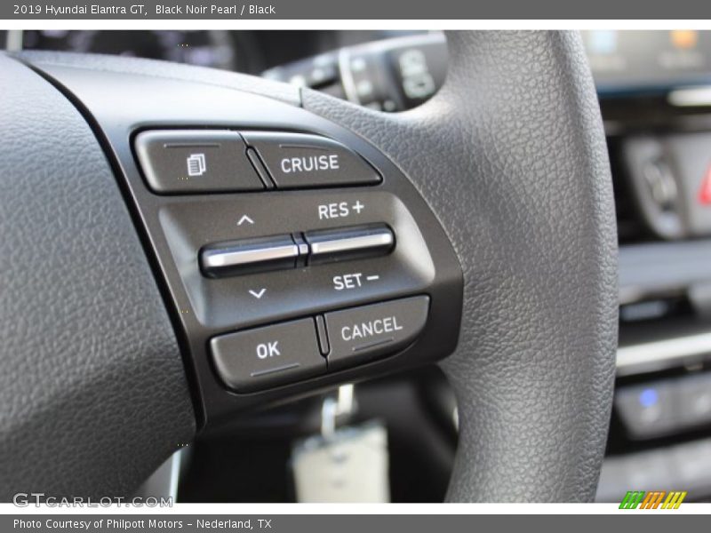 Black Noir Pearl / Black 2019 Hyundai Elantra GT