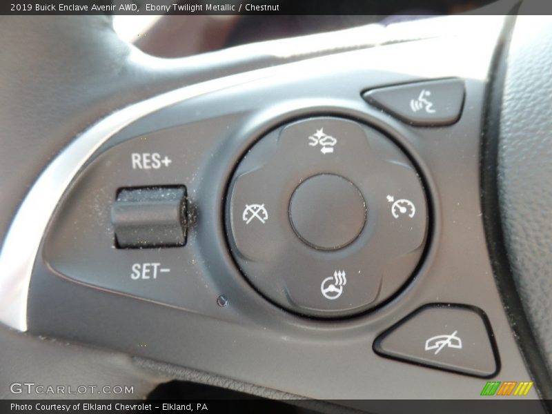 Controls of 2019 Enclave Avenir AWD