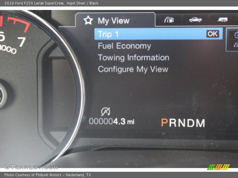 Ingot Silver / Black 2019 Ford F150 Lariat SuperCrew