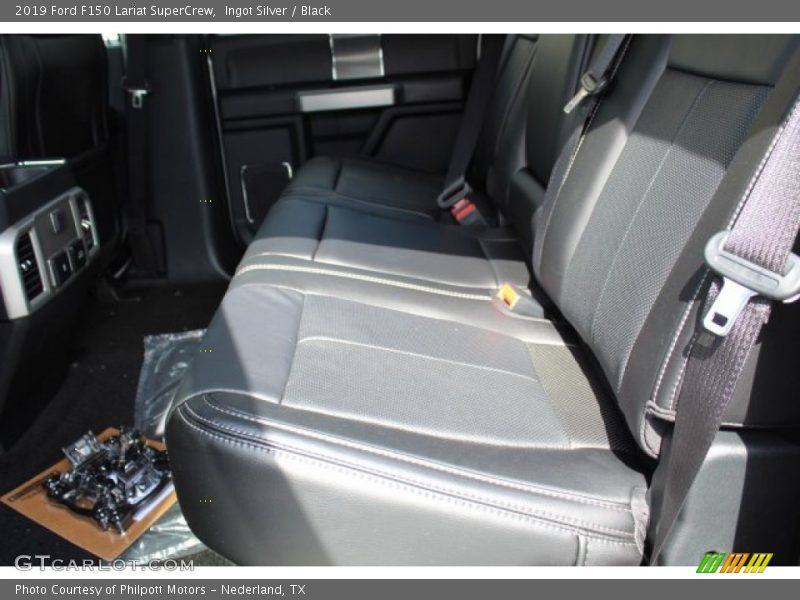 Ingot Silver / Black 2019 Ford F150 Lariat SuperCrew