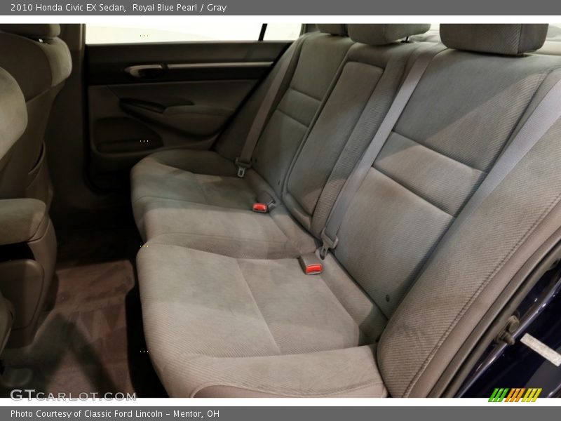 Royal Blue Pearl / Gray 2010 Honda Civic EX Sedan