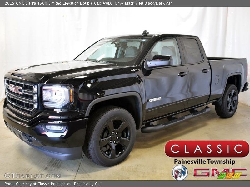Onyx Black / Jet Black/Dark Ash 2019 GMC Sierra 1500 Limited Elevation Double Cab 4WD