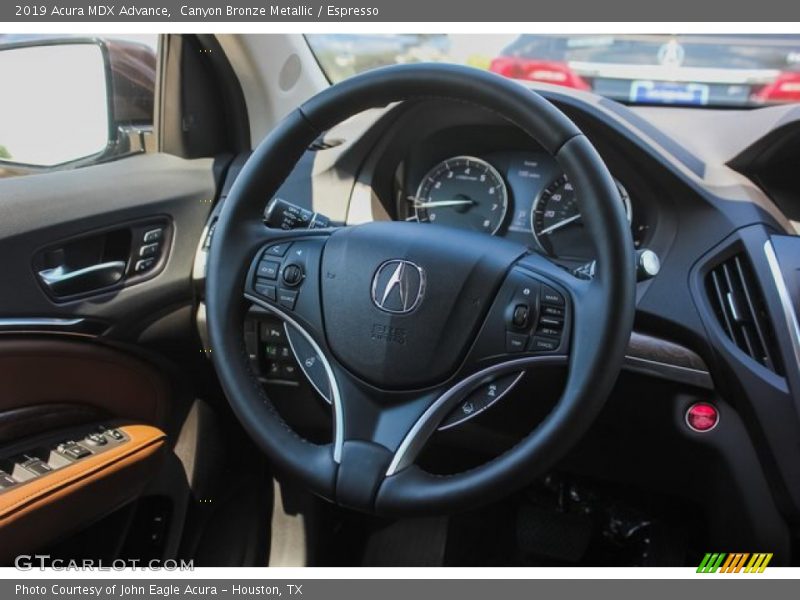 Canyon Bronze Metallic / Espresso 2019 Acura MDX Advance