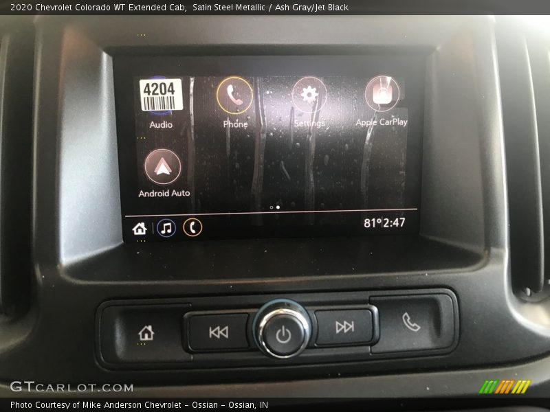 Controls of 2020 Colorado WT Extended Cab