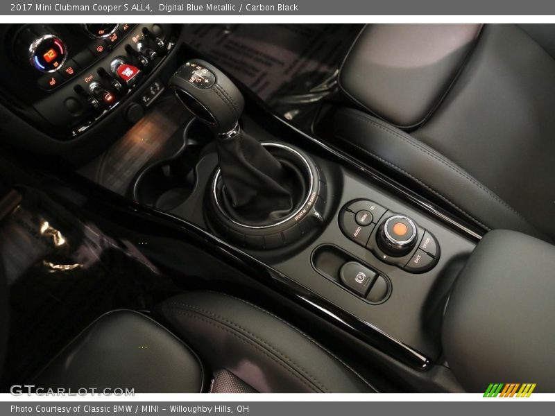 Digital Blue Metallic / Carbon Black 2017 Mini Clubman Cooper S ALL4