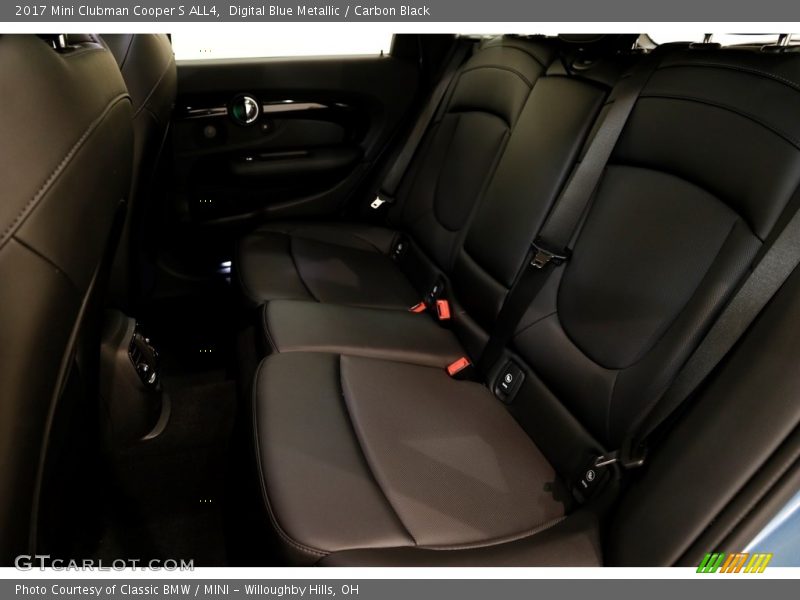 Digital Blue Metallic / Carbon Black 2017 Mini Clubman Cooper S ALL4