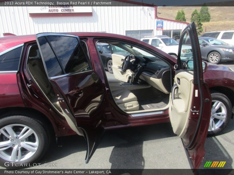 Basque Red Pearl II / Parchment 2013 Acura RDX Technology