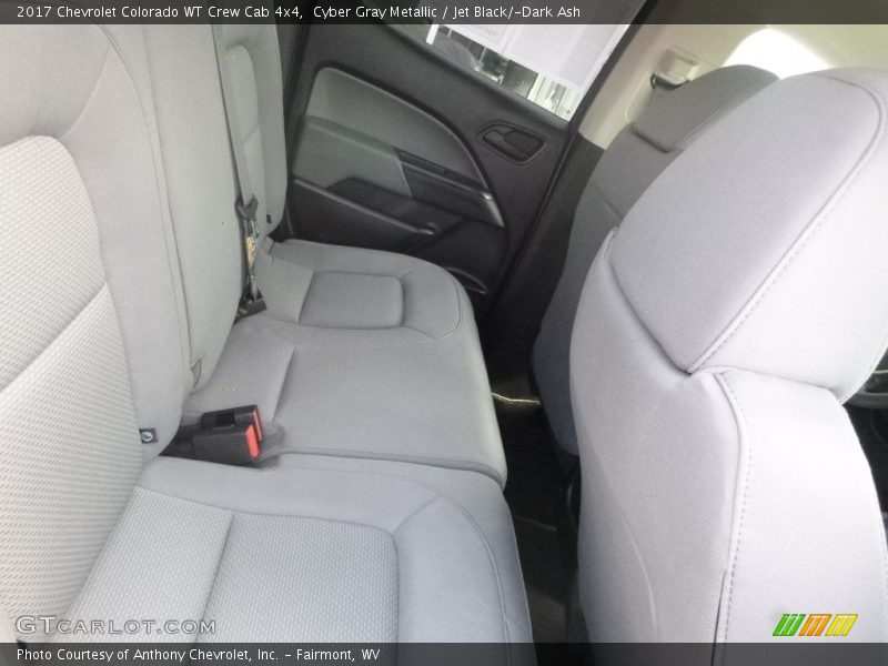 Cyber Gray Metallic / Jet Black/­Dark Ash 2017 Chevrolet Colorado WT Crew Cab 4x4