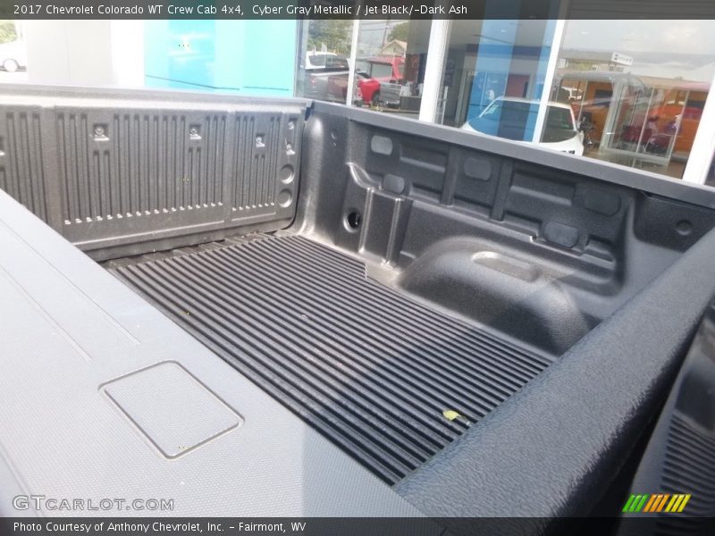 Cyber Gray Metallic / Jet Black/­Dark Ash 2017 Chevrolet Colorado WT Crew Cab 4x4