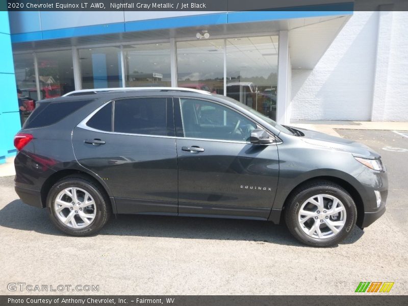 Nightfall Gray Metallic / Jet Black 2020 Chevrolet Equinox LT AWD