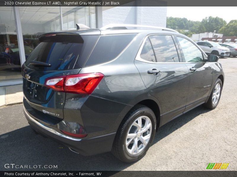 Nightfall Gray Metallic / Jet Black 2020 Chevrolet Equinox LT AWD