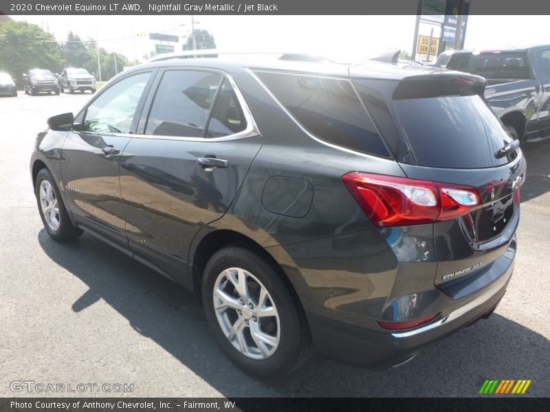 Nightfall Gray Metallic / Jet Black 2020 Chevrolet Equinox LT AWD