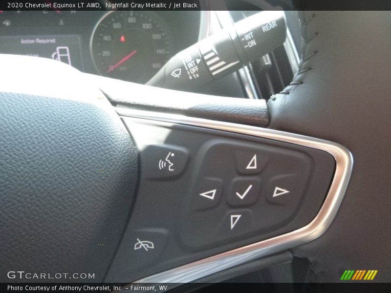 Nightfall Gray Metallic / Jet Black 2020 Chevrolet Equinox LT AWD