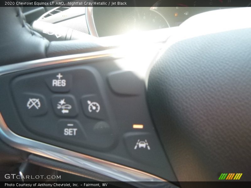 Nightfall Gray Metallic / Jet Black 2020 Chevrolet Equinox LT AWD