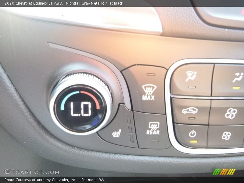 Nightfall Gray Metallic / Jet Black 2020 Chevrolet Equinox LT AWD